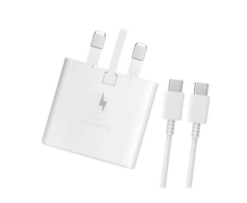 Fast Charger Type C Adapter Plug Dual Port Charger